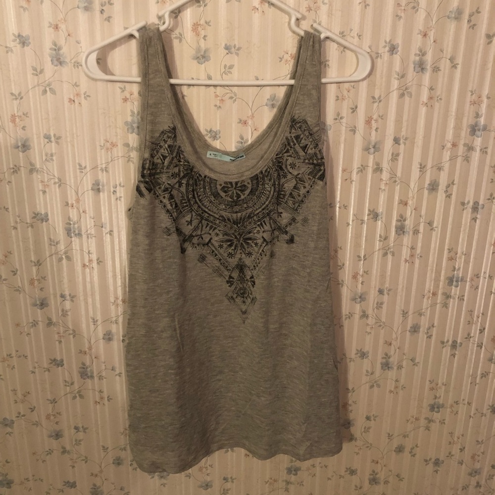 Stone graphic tank